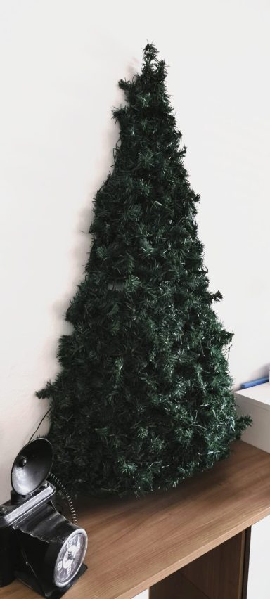 zijgezicht kleine 3d boom 3D Wallree